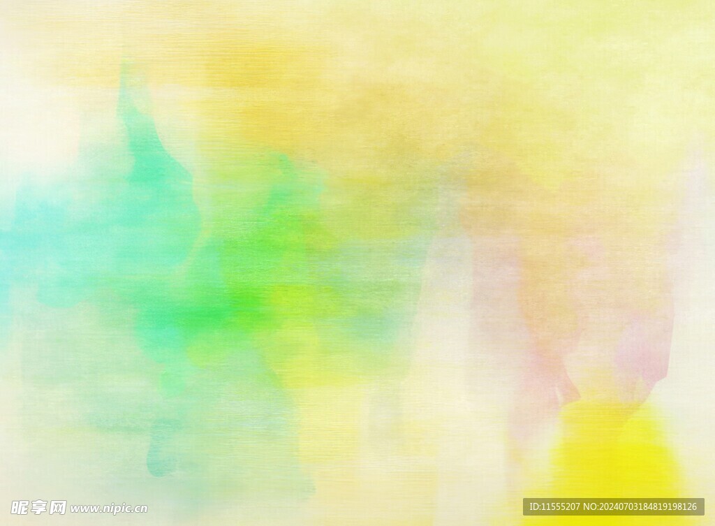 创意水彩抽象艺术画水彩晕染