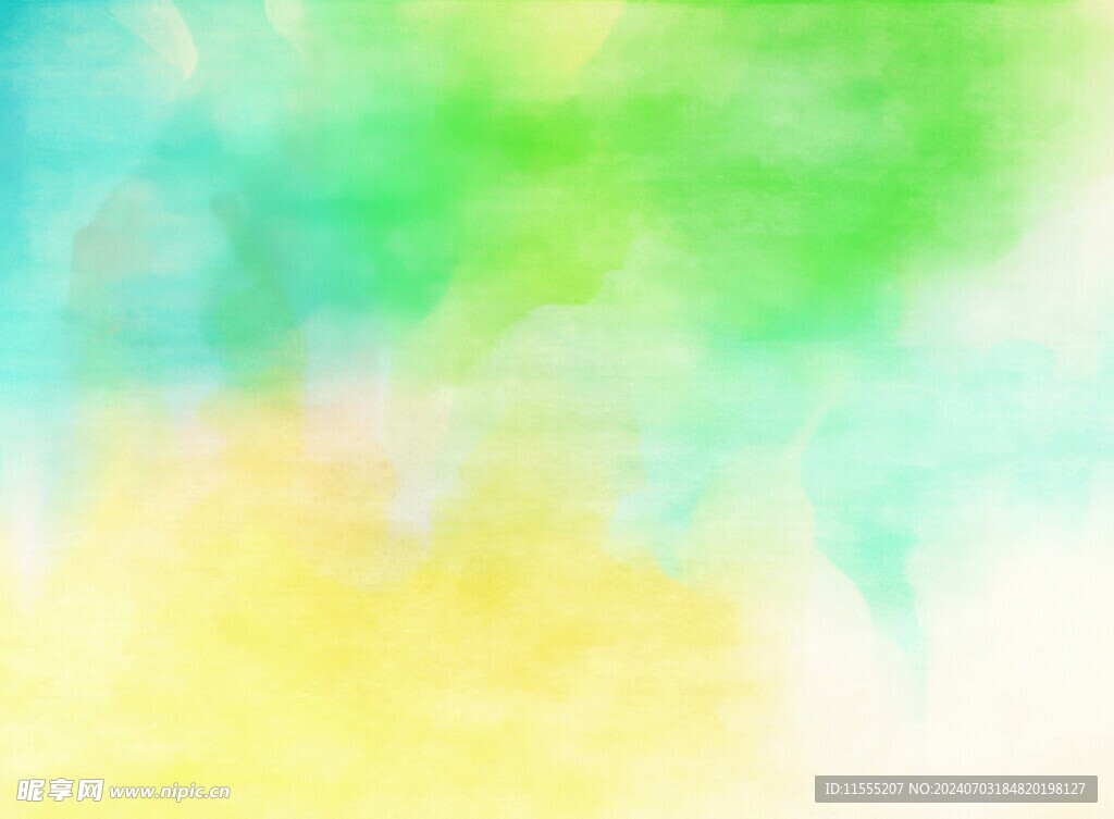 创意水彩抽象艺术画水彩晕染