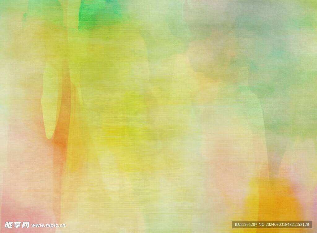 创意水彩抽象艺术画水彩晕染