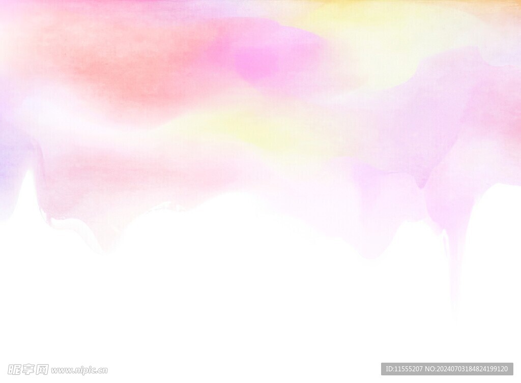 创意水彩抽象艺术画水彩晕染