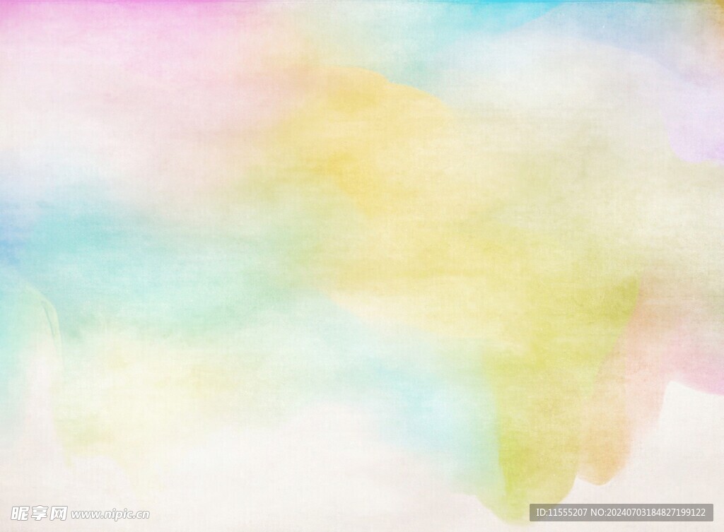 创意水彩抽象艺术画水彩晕染