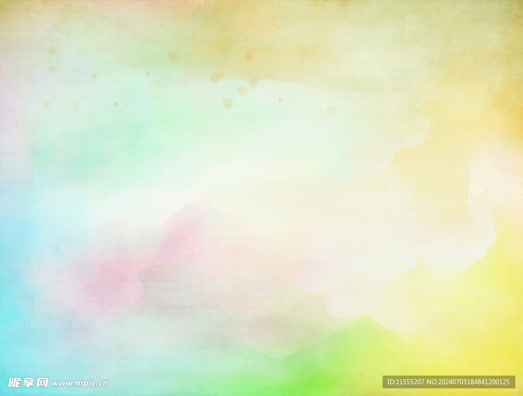 创意水彩抽象艺术画水彩晕染