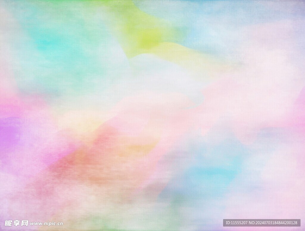 创意水彩抽象艺术画水彩晕染