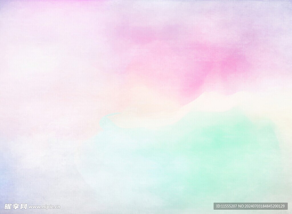 创意水彩抽象艺术画水彩晕染