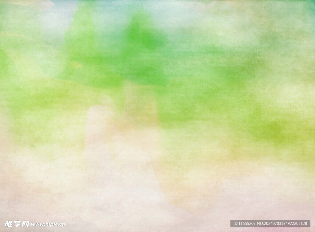 创意水彩抽象艺术画水彩晕染