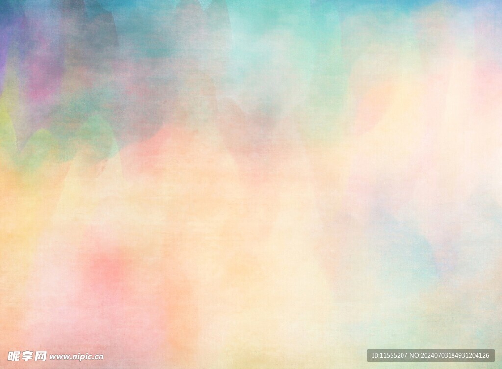 创意水彩抽象艺术画水彩晕染