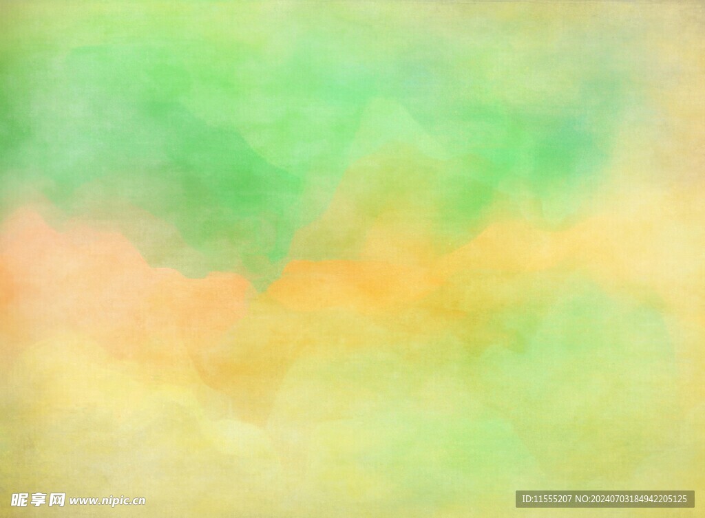 创意水彩抽象艺术画水彩晕染