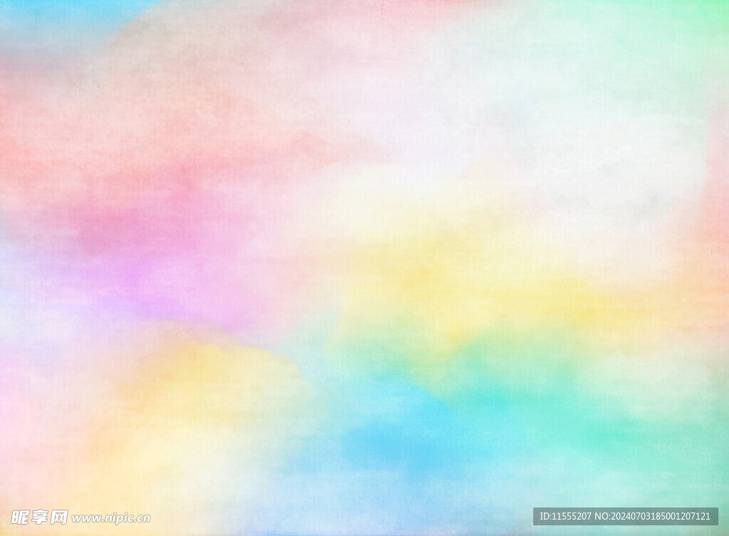 创意水彩抽象艺术画水彩晕染