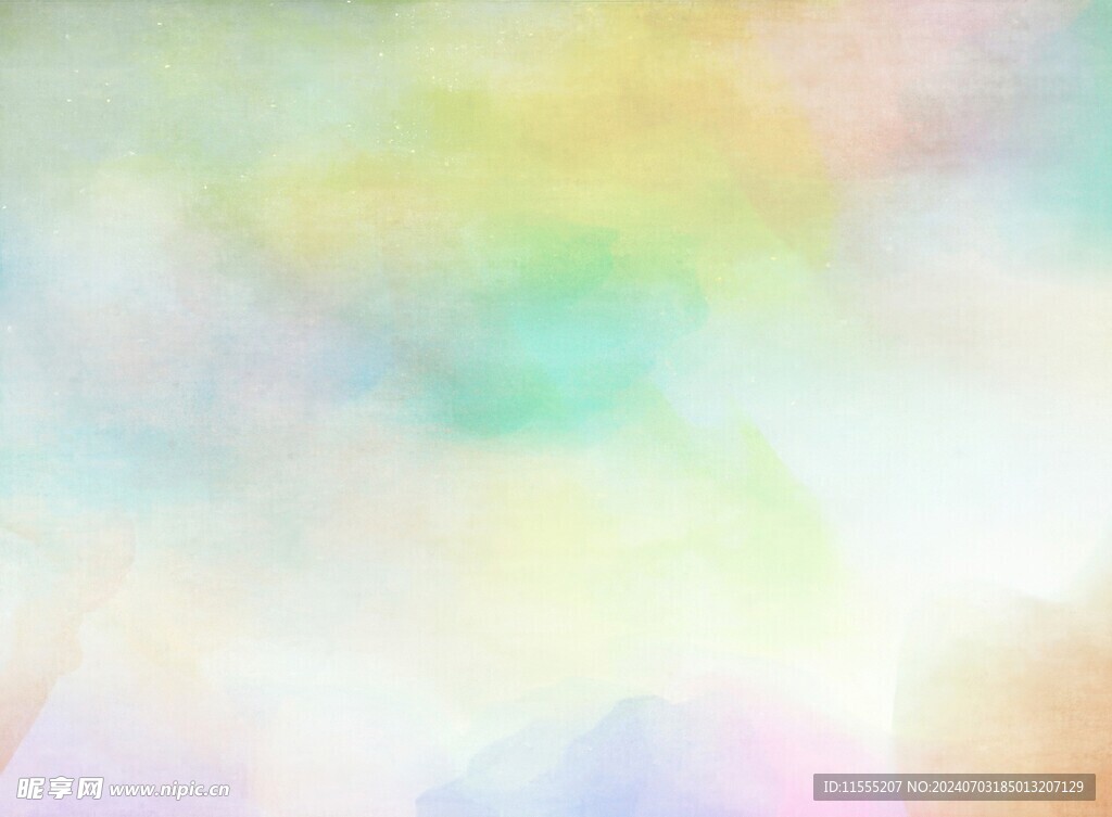 创意水彩抽象艺术画水彩晕染