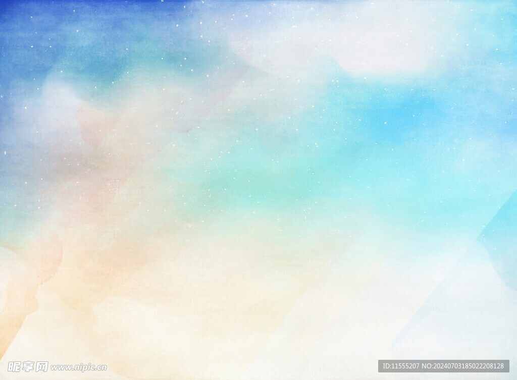 创意水彩抽象艺术画水彩晕染