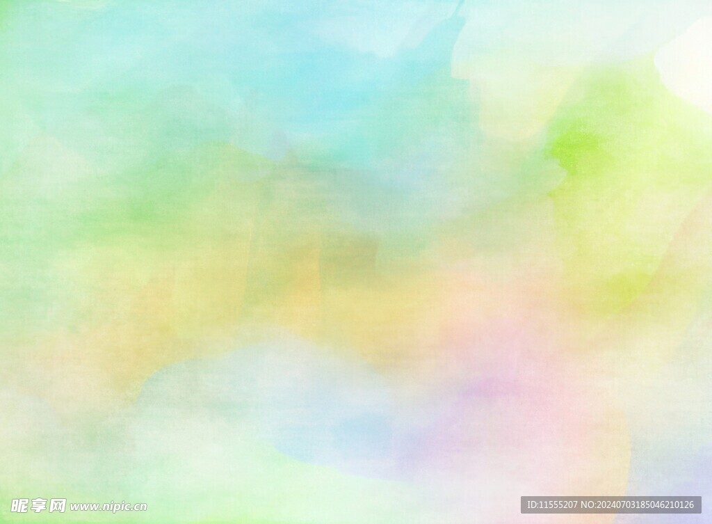 创意水彩抽象艺术画水彩晕染