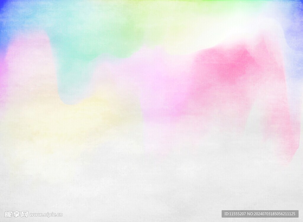 创意水彩抽象艺术画水彩晕染