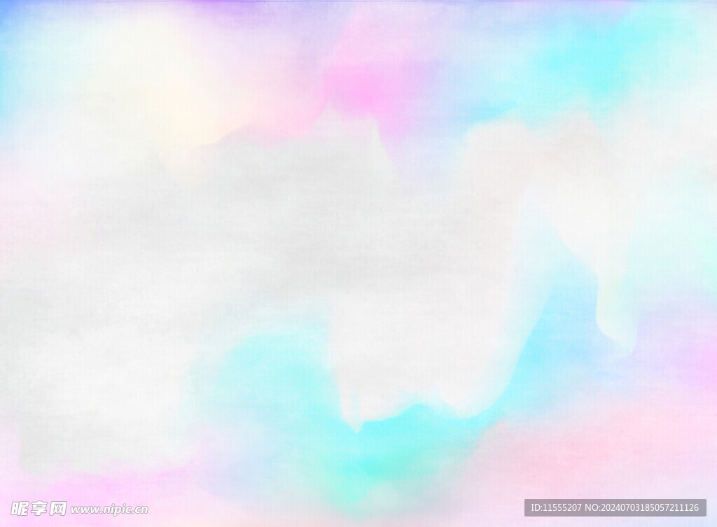 创意水彩抽象艺术画水彩晕染