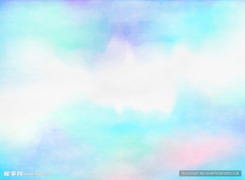 创意水彩抽象艺术画水彩晕染