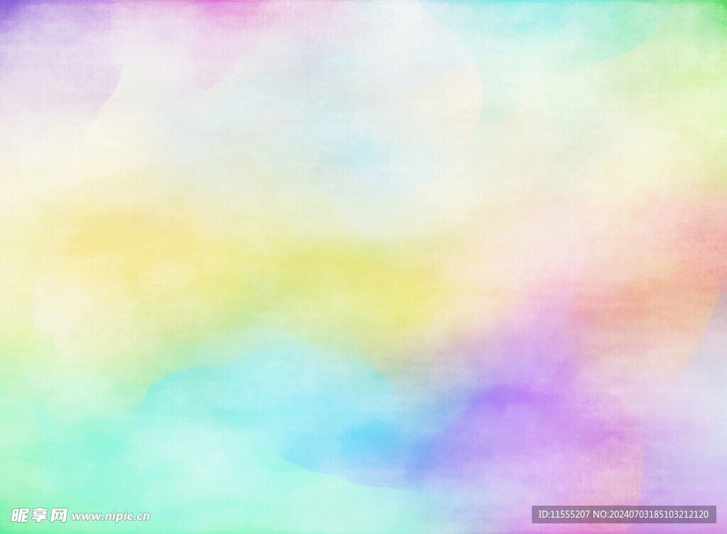 创意水彩抽象艺术画水彩晕染