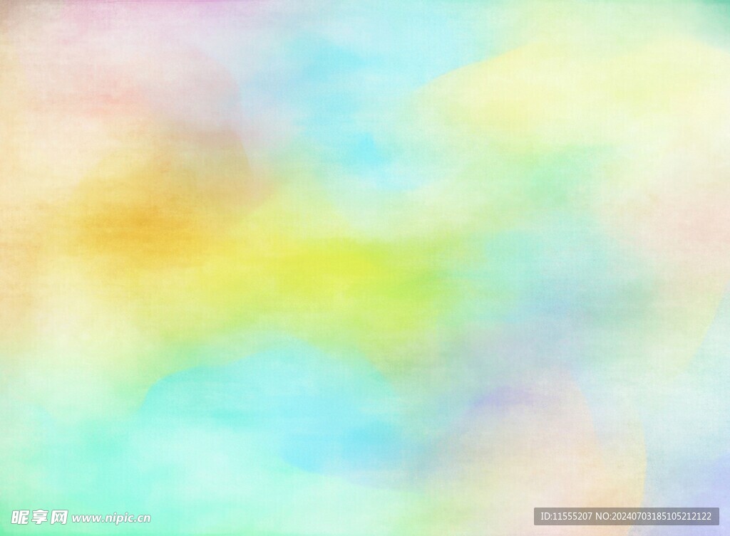 创意水彩抽象艺术画水彩晕染
