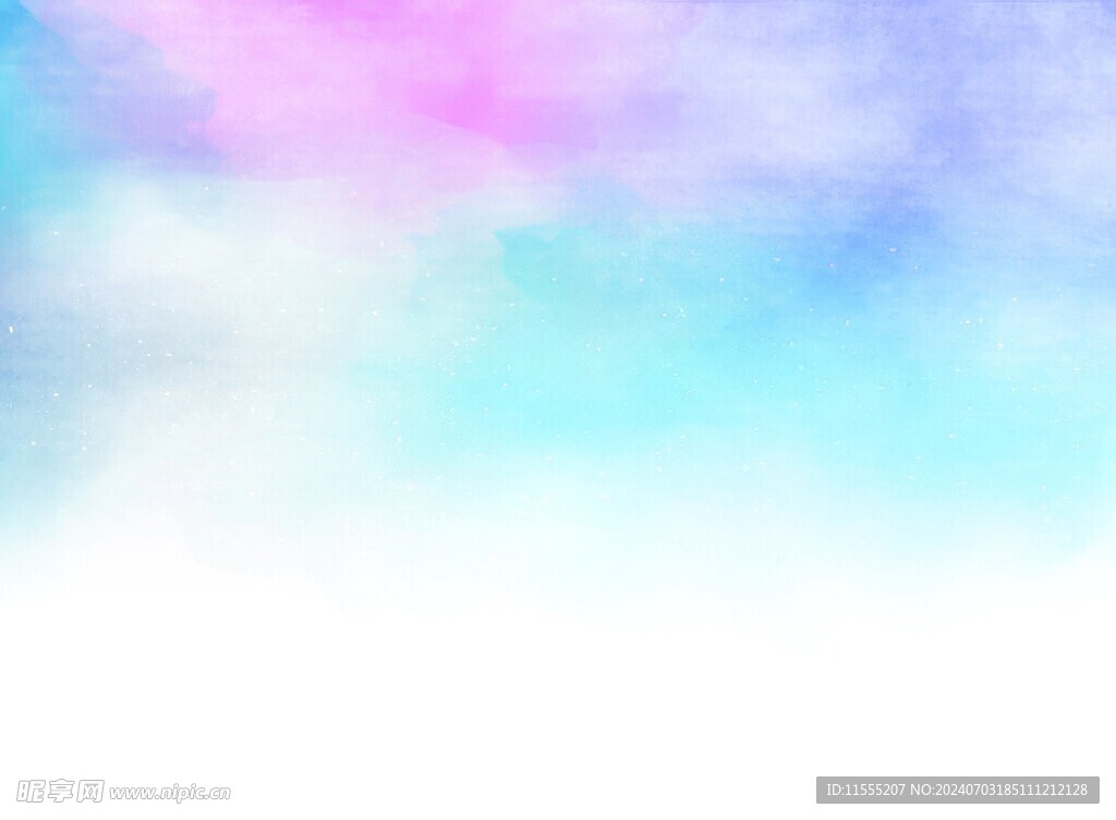 创意水彩抽象艺术画水彩晕染