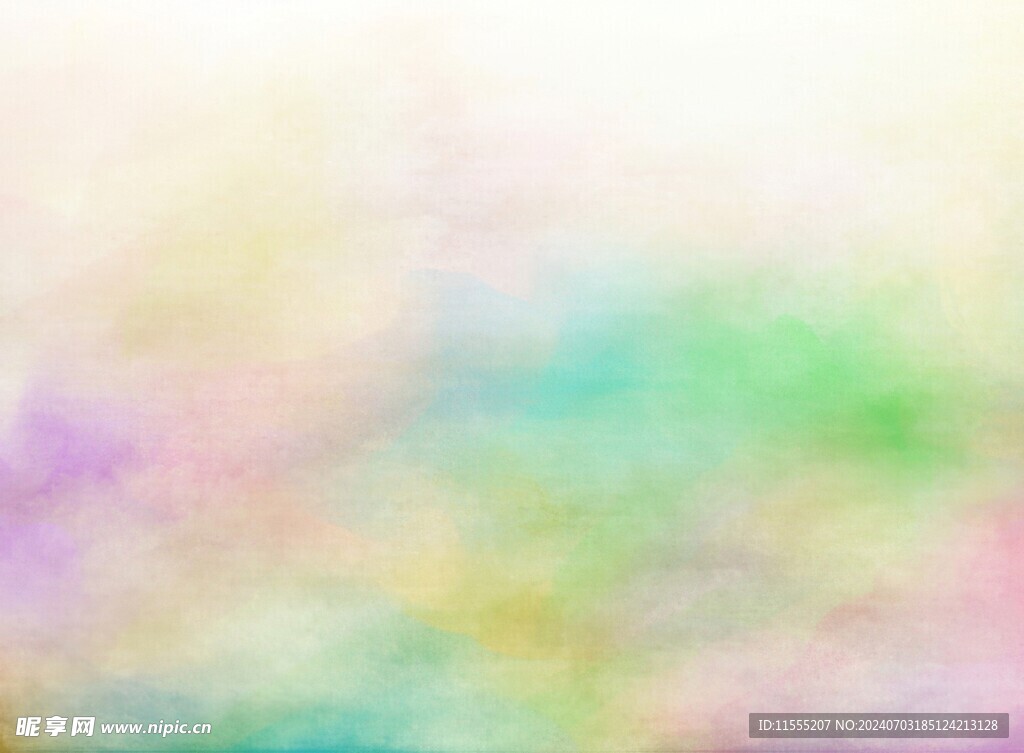 创意水彩抽象艺术画水彩晕染