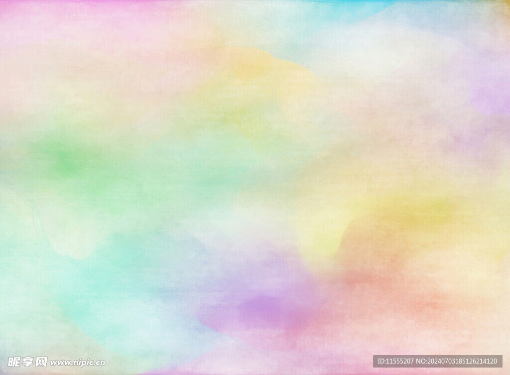 创意水彩抽象艺术画水彩晕染