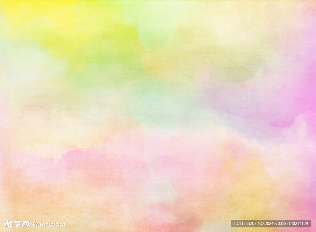 创意水彩抽象艺术画水彩晕染