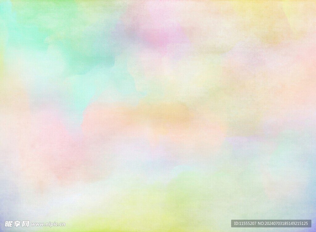 创意水彩抽象艺术画水彩晕染