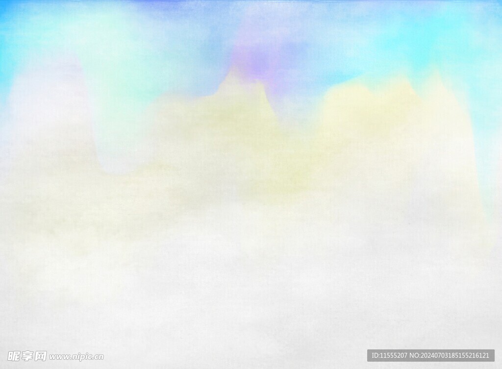 创意水彩抽象艺术画水彩晕染