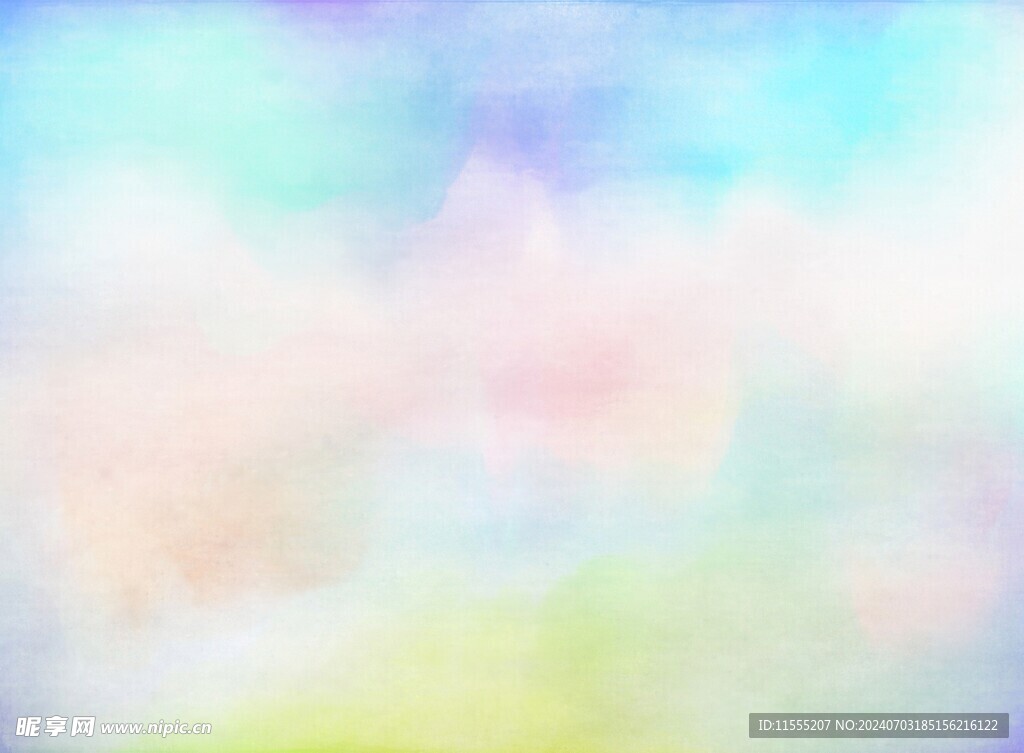 创意水彩抽象艺术画水彩晕染