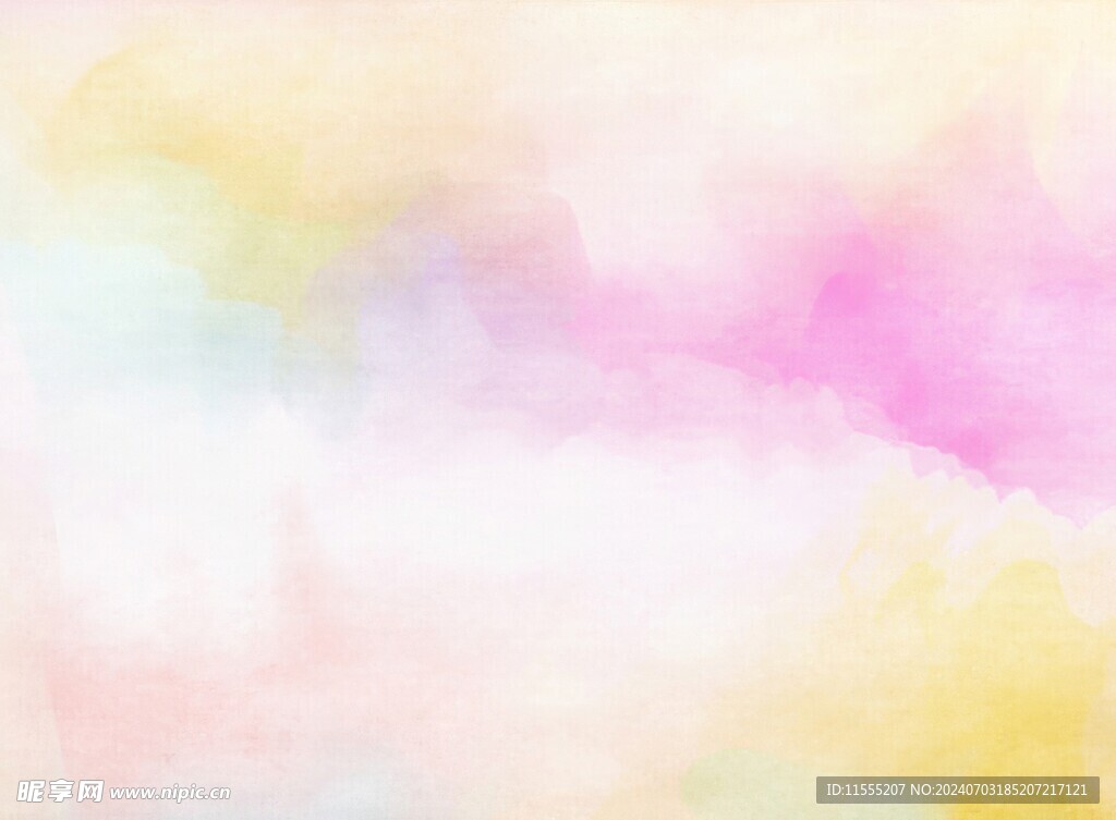 创意水彩抽象艺术画水彩晕染
