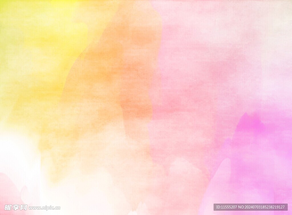 创意水彩抽象艺术画水彩晕染
