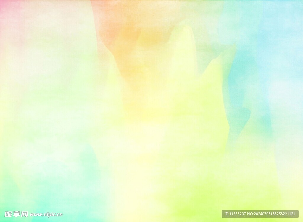 创意水彩抽象艺术画水彩晕染