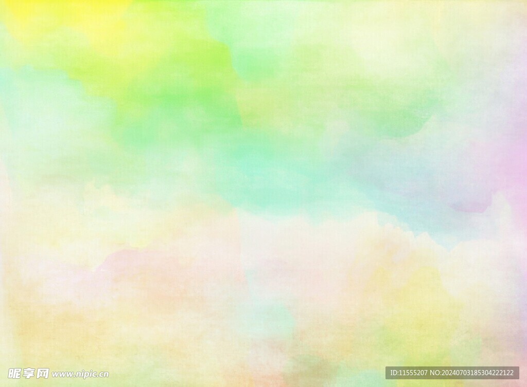 创意水彩抽象艺术画水彩晕染