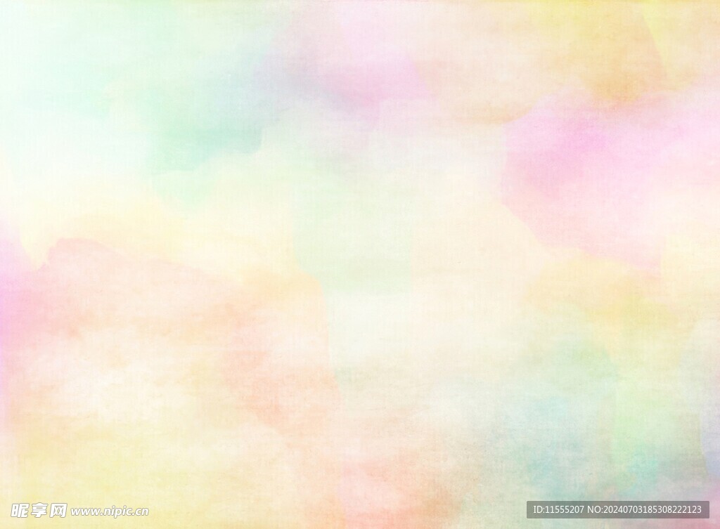 创意水彩抽象艺术画水彩晕染