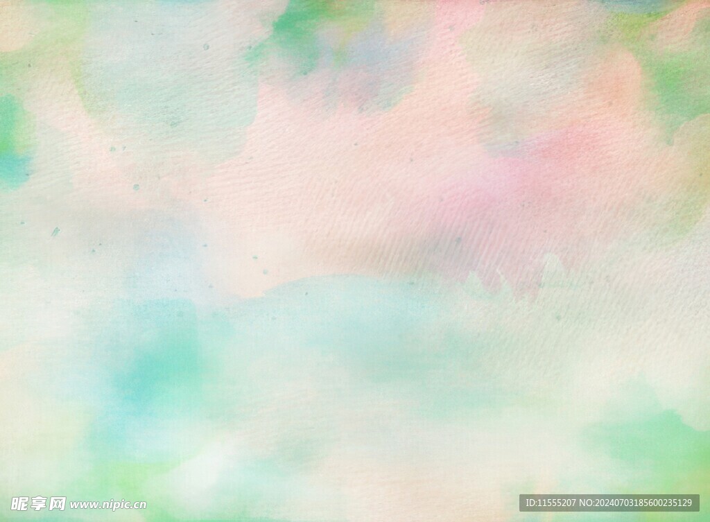 创意水彩抽象艺术画水彩晕染