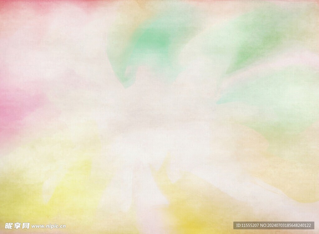 创意水彩抽象艺术画水彩晕染