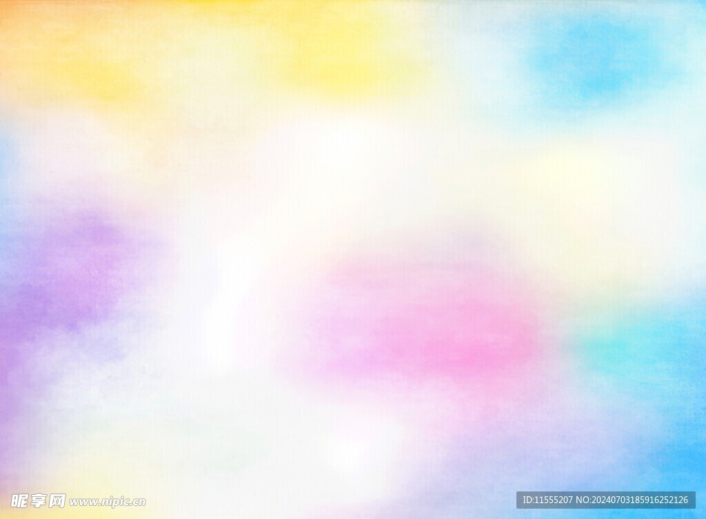 创意水彩抽象艺术画水彩晕染