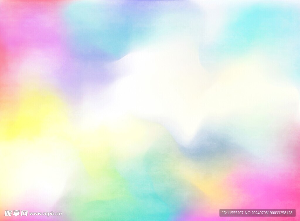 创意水彩抽象艺术画水彩晕染