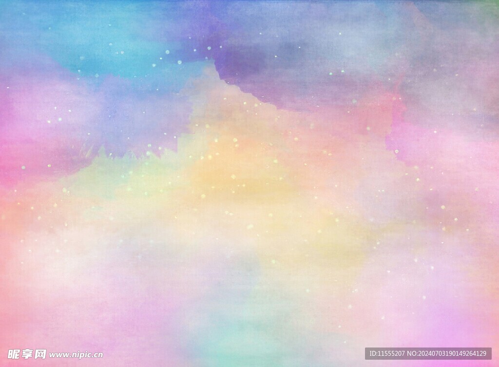 创意水彩抽象艺术画水彩晕染