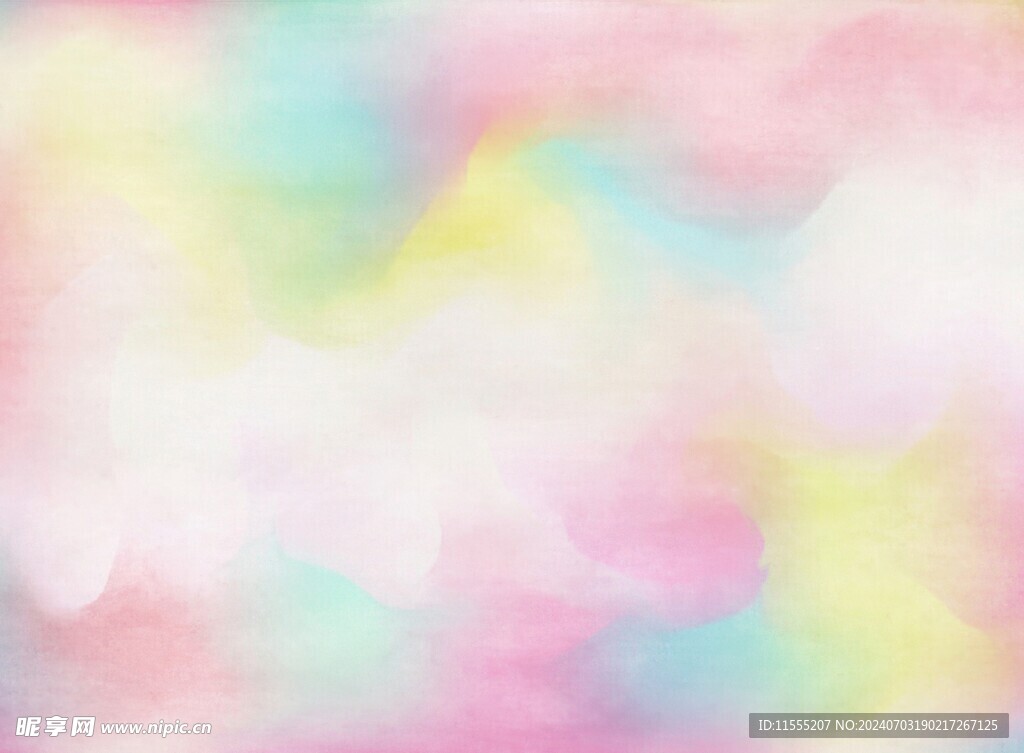 创意水彩抽象艺术画水彩晕染