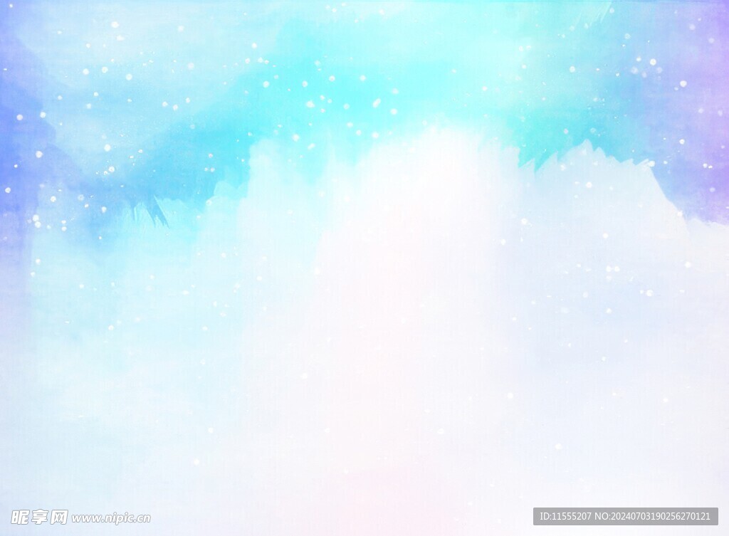 创意水彩抽象艺术画水彩晕染
