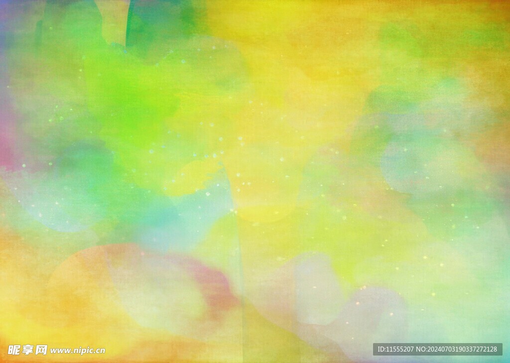 创意水彩抽象艺术画水彩晕染