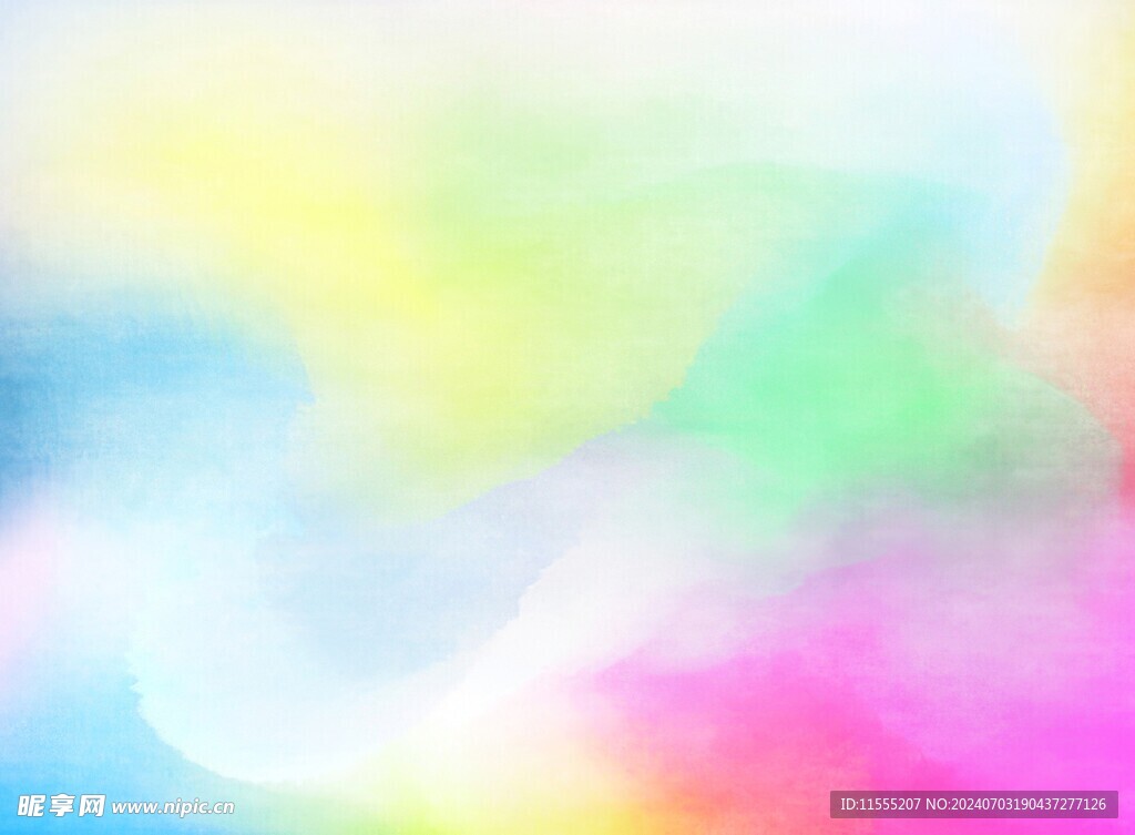 创意水彩抽象艺术画水彩晕染