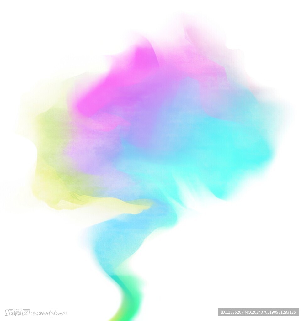 创意水彩抽象艺术画水彩晕染