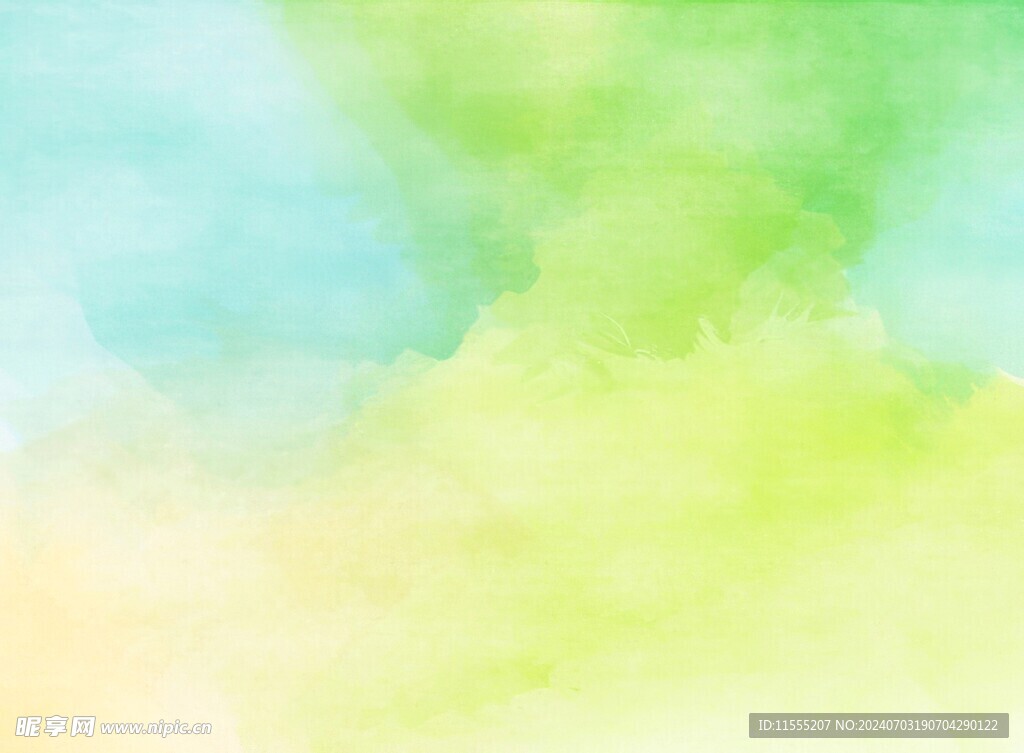 创意水彩抽象艺术画水彩晕染