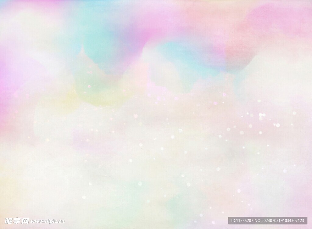 创意水彩抽象艺术画水彩晕染