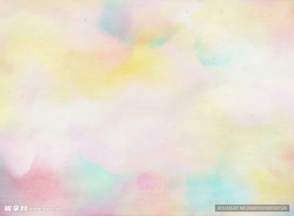 创意水彩抽象艺术画水彩晕染