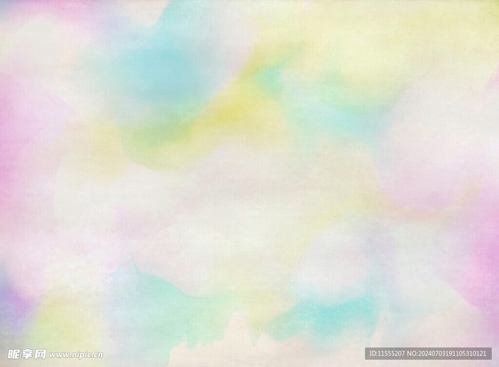 创意水彩抽象艺术画水彩晕染