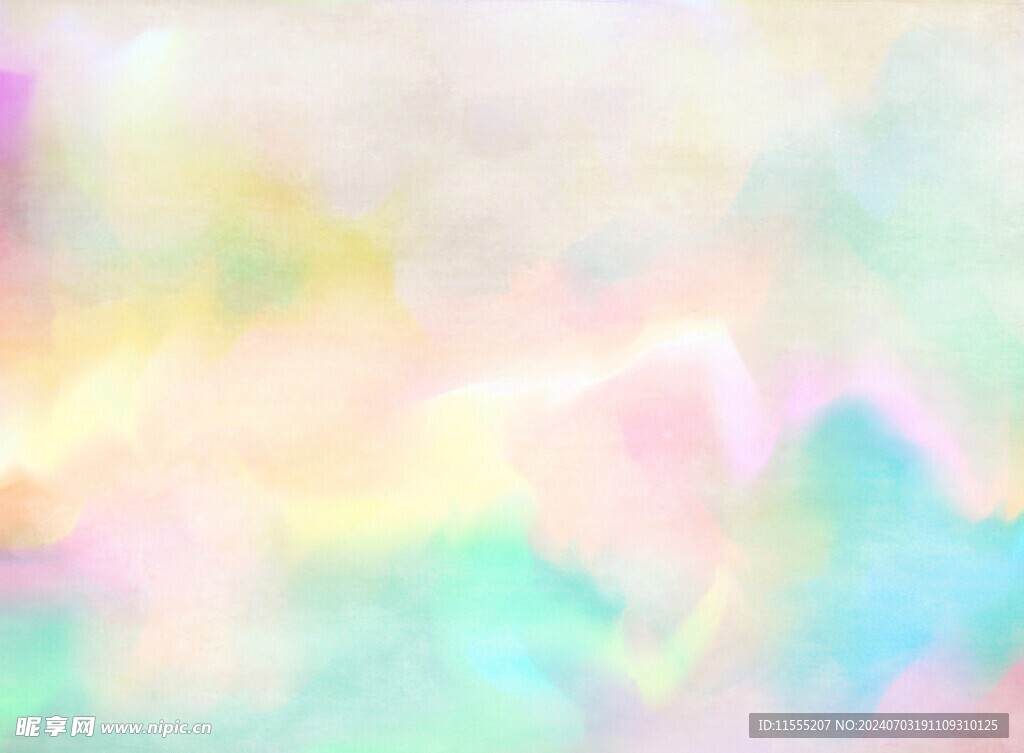 创意水彩抽象艺术画水彩晕染