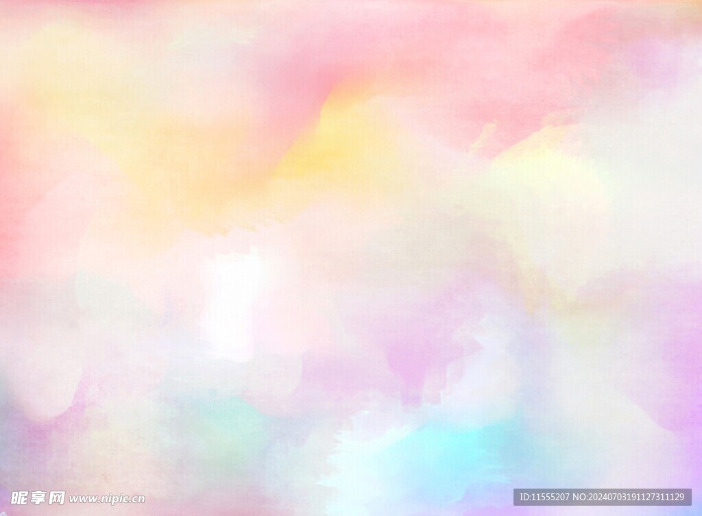 创意水彩抽象艺术画水彩晕染