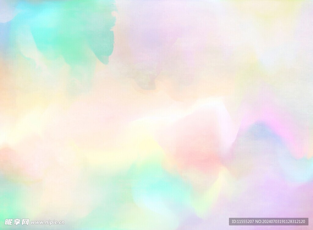 创意水彩抽象艺术画水彩晕染