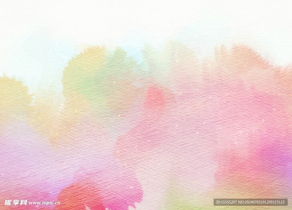 创意水彩抽象艺术画水彩晕染